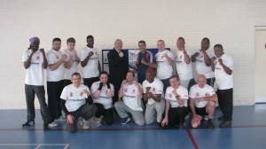 Boxing coaches at Damilola Taylor Centre, Southwark.